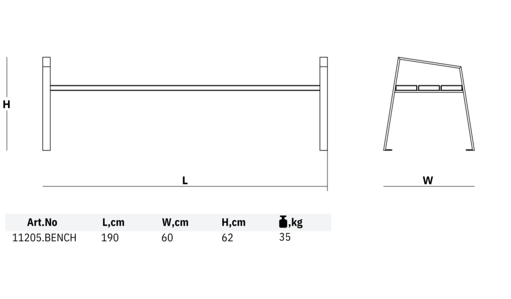 11205 bench dimensions outdoor bench dimensions 