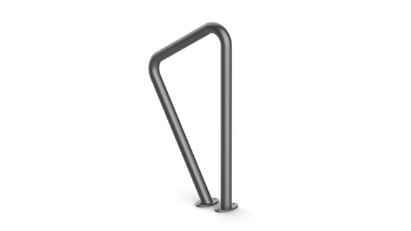 Single bike rack from stainless steel or carbon steel