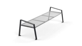 stainless steel bench without backrest