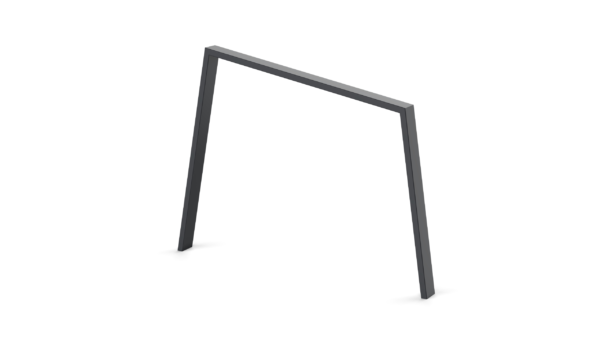 Bike parking rack from steel simple design