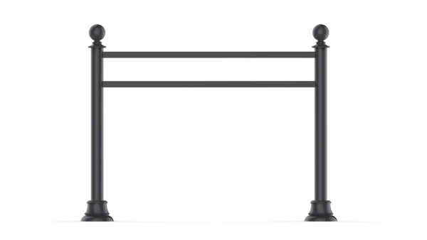 bike rack from steel