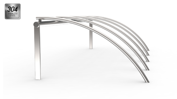 stainless steel bike rack