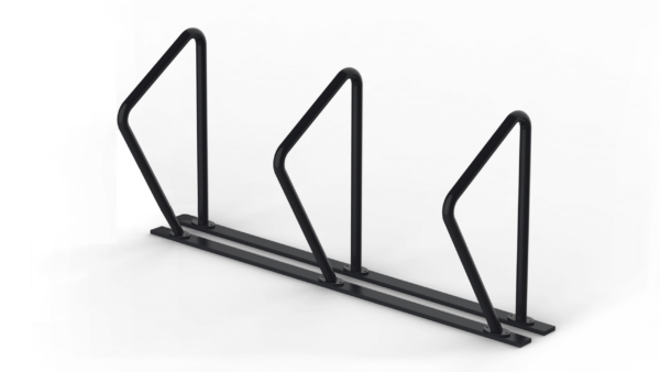 Block of 3 racks bike stand from steel