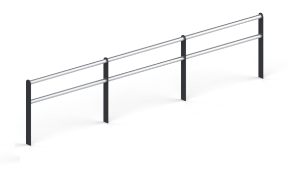 cycle line barrier from steel