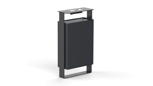 Free-standing Trash Bin 12213