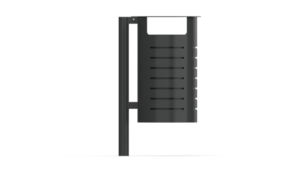 classic design steel garbage container